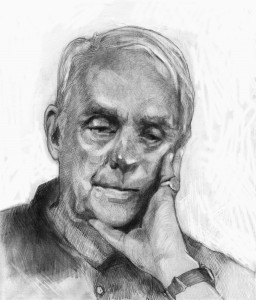 Illustration of Frederick Buechner