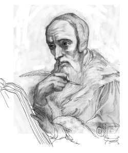 Illustration of John Calvin