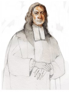 Illustration of theologian John Wesley
