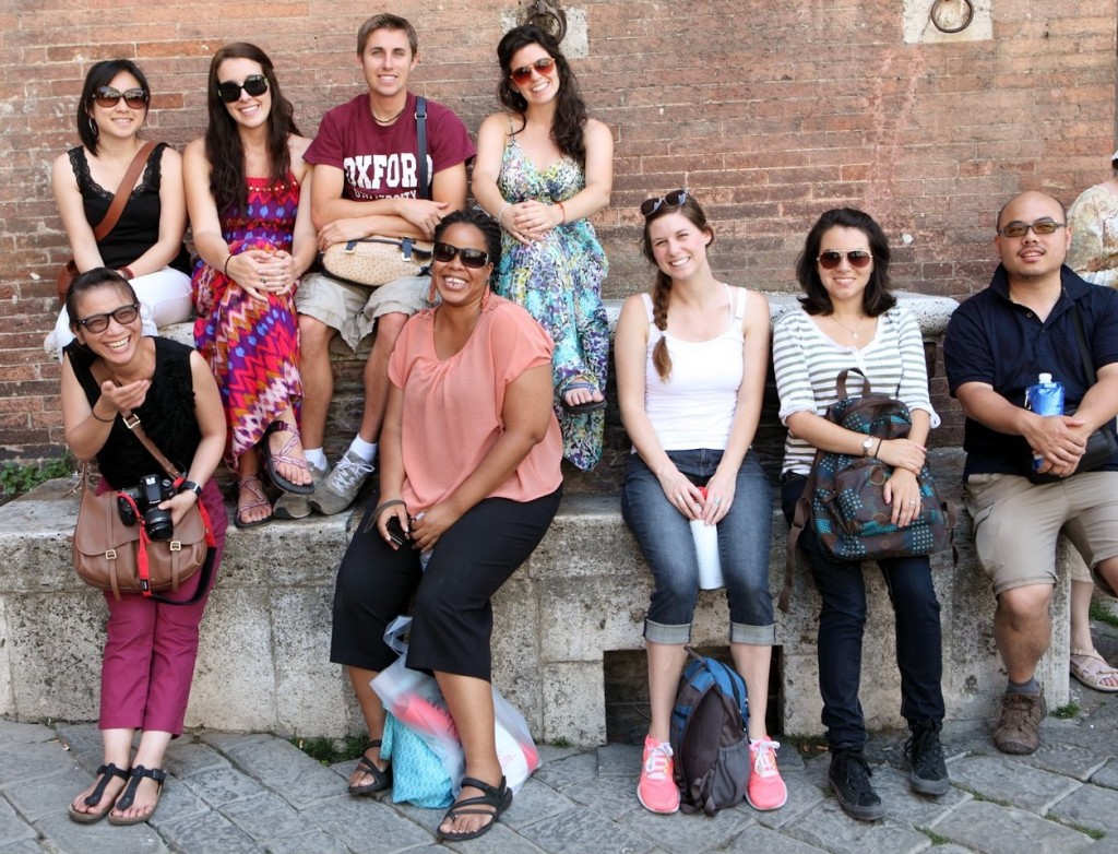 Fuller Seminary students, alums, and staff enjoy their time in Orvieto, Italy