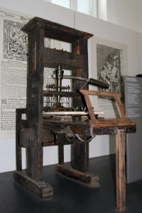 1811 printing press-Deutsches Museum Munich