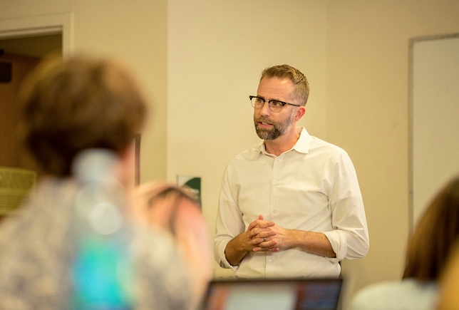 Ben Houltberg Lectures at Fuller Seminary Thrive Centry School of Psychology