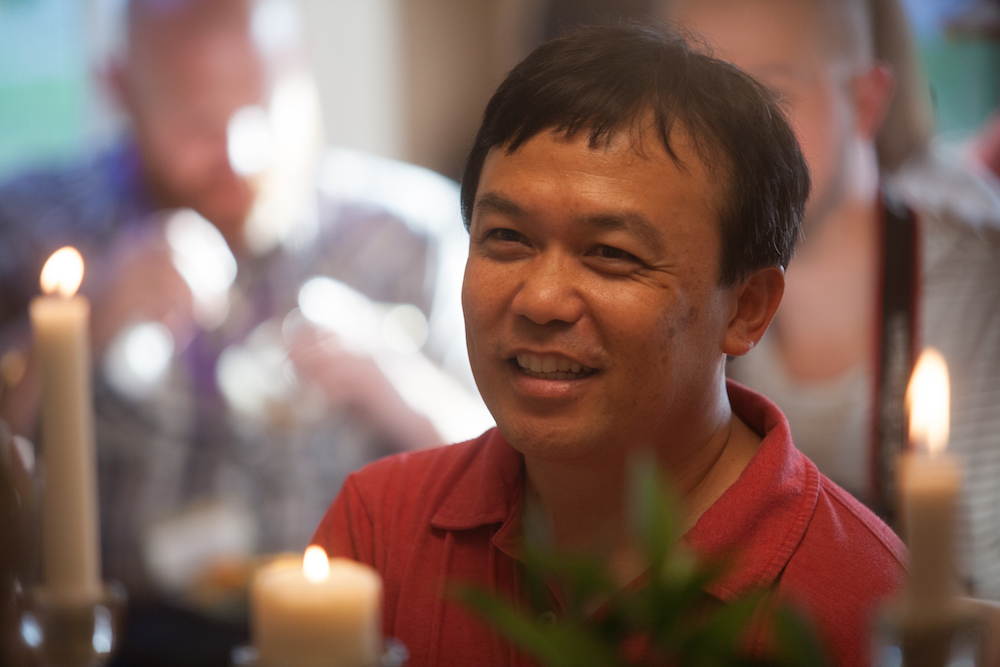 Tim Yee at the Story Table