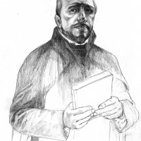 Illustration of St. Ignatius Loyola