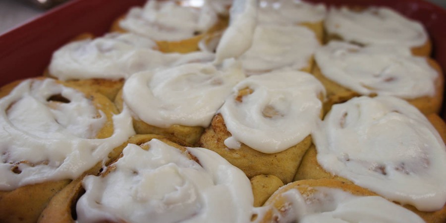 Fuller Seminary's Director of Alumni Relation's cardamom cinnamon rolls