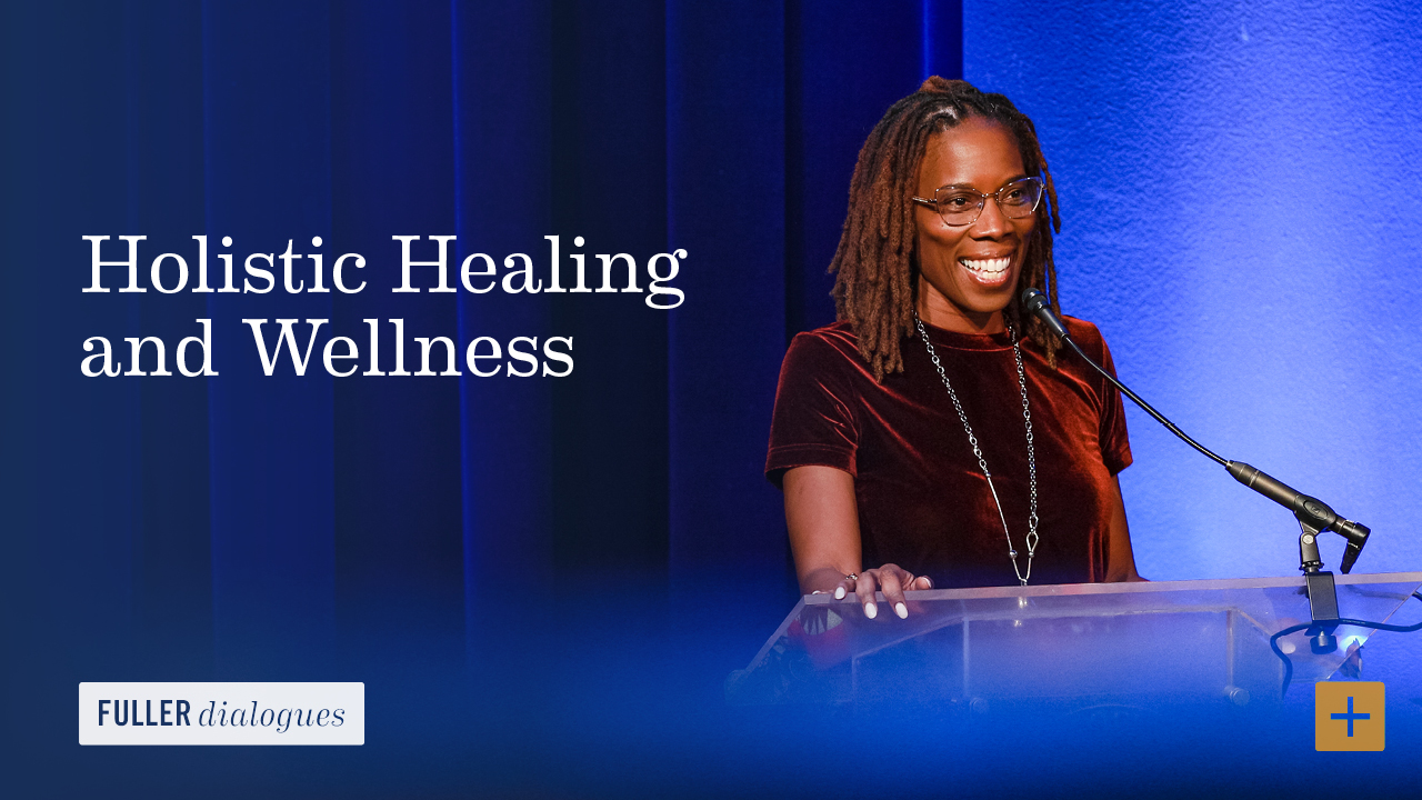 Thema Bryant-Davis and the words FULLER dialogues: Holistic Healing and Wellness