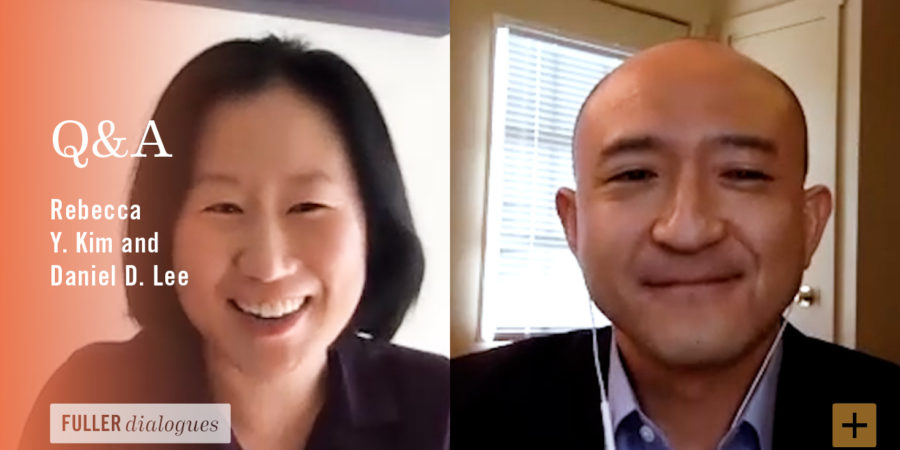 Rebecca Kim and Daniel Lee