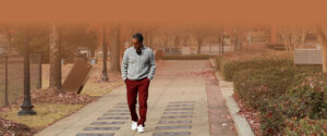 Dwight Radcliff walking
