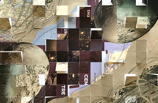 collage of squares