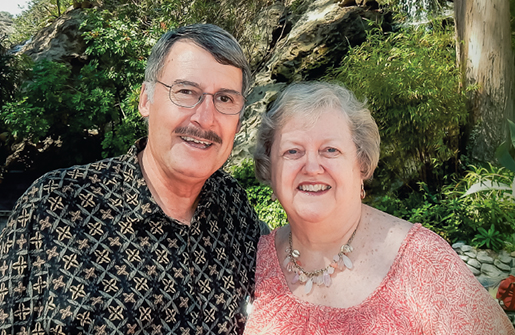 Chuck Van Engen and wife
