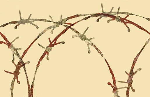 barbed wire illustration